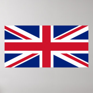 Nationale vlag van het Verenigd Koninkrijk Poster