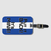 Nationale vlag van Honduras Funny Patriotic Bagagelabel (Voorkant (horizontaal))