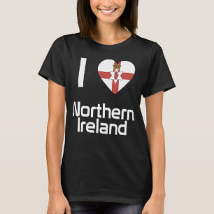 Nationale vlag van Ierland souvenir voor mannen vr T-shirt