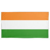 Nationale vlag van India Ashoka Chakra Kussensloop (Voorkant-Links)