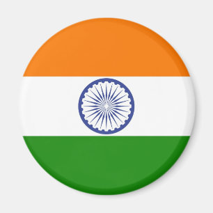 Nationale vlag van India Ashoka Chakra Magneet