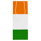Nationale vlag van India Ashoka Chakra Wijn Cadeautas (Achterkant)