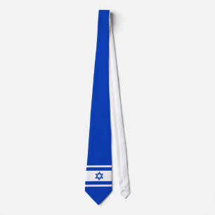 Nationale vlag van Israël - authentieke versie Stropdas