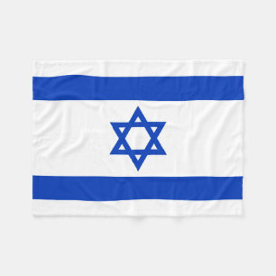Nationale vlag van Israël Fleece Deken