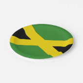 Nationale vlag van Jamaica Papieren Bordje (Gekanteld)