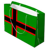 Nationale vlag van Karelië Groot Cadeauzakje (Achterkant Gekanteld)