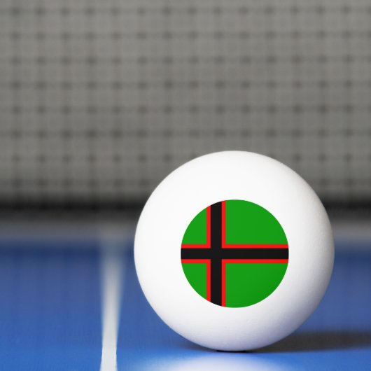 Nationale vlag van Karelië Pingpongballen (Net)