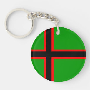 Nationale vlag van Karelië Sleutelhanger