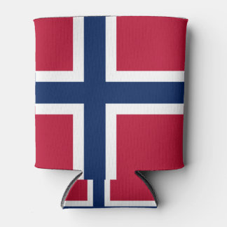 NATIONALE VLAG VAN KOELBOX IN NOORWEGEN BLIKJESKOELER