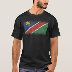 Nationale vlag van Namibië souvenir voor mannen 1 T-shirt