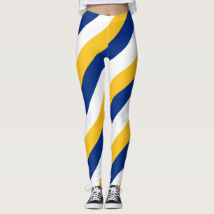 Nationale vlag van Nauru: Diagonaal gestreept Leggings