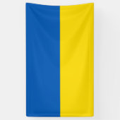 Nationale vlag van Oekraïne - Rechthoekige muurban Spandoek (Verticaal)