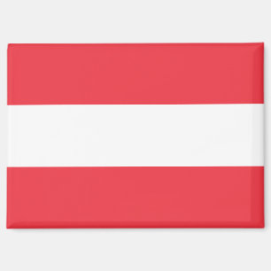 Nationale Vlag van Oostenrijk Rectangle magneet