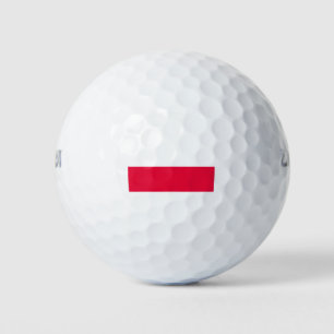 Nationale vlag van Polen - Rzeczpospolita Polska Golfballen