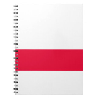 Nationale vlag van Polen - Rzeczpospolita Polska Notitieboek