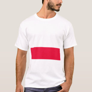 Nationale vlag van Polen - Rzeczpospolita Polska T-shirt