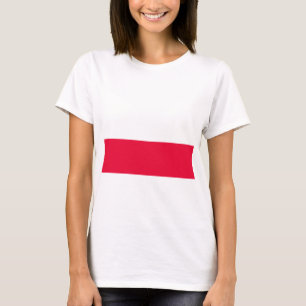 Nationale vlag van Polen - Rzeczpospolita Polska T-shirt
