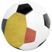 Nationale vlag van Roemenië Voetbal (Drie kwart)