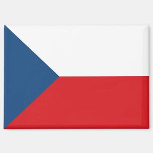 Nationale vlag van Tsjechië Rechthoekige magneet