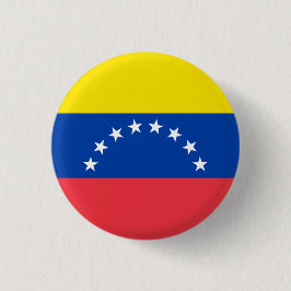 Nationale vlag van Venezuela Ronde Button 3,2 Cm