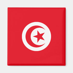 Nationale vlag voor Tunesië Magneet