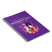 Nationale Vrouwendag Notitieboek (Rechterzijde)