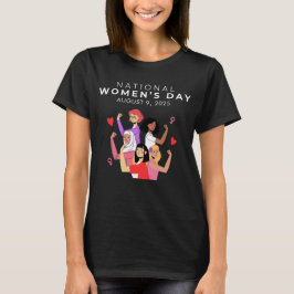 Nationale Vrouwendag T-shirt