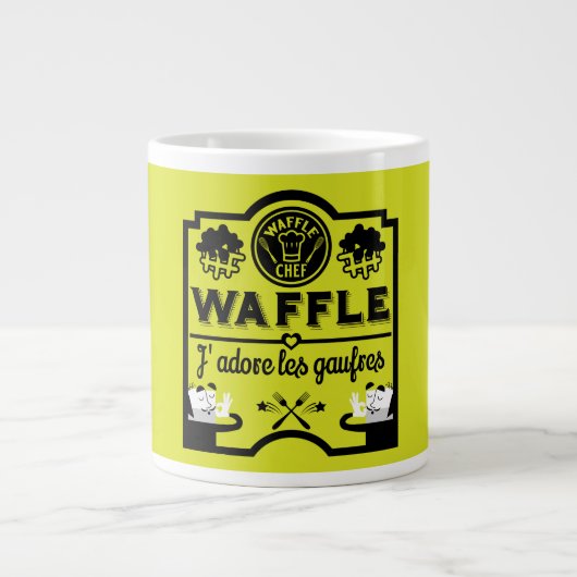 Nationale wafeldag extra grote beker (Voorkant)