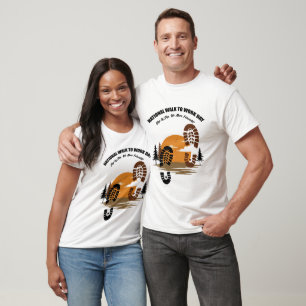 Nationale Wandeling naar Werkdag T-shirt