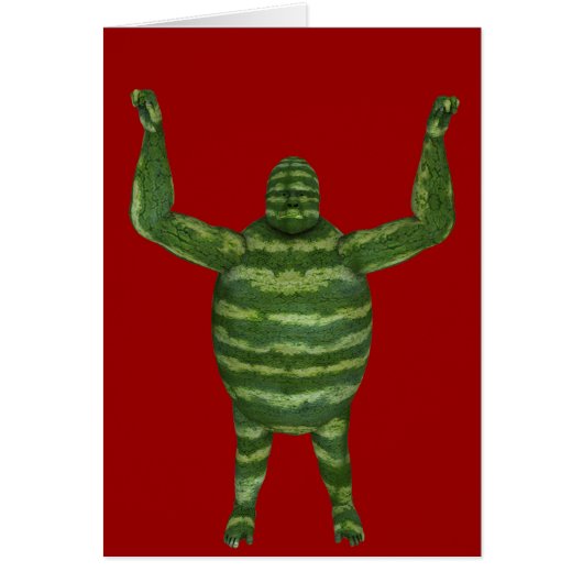 Nationale Watermeloendag Gorilla (Voorkant)