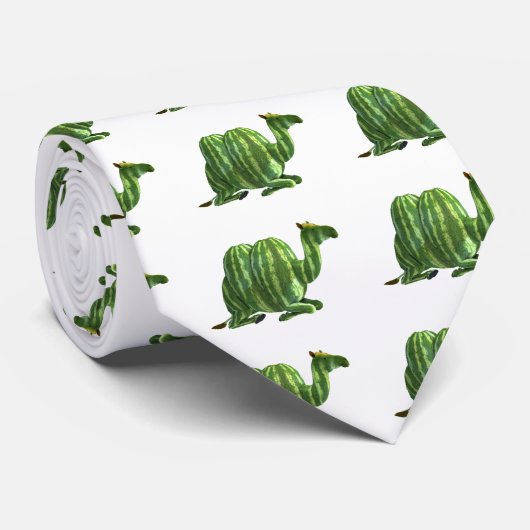 Nationale watermeloendag stropdas (Opgerold)