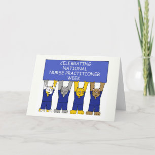 Nationale week van verpleegkundige kaart