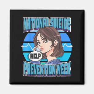Nationale week van zelfmoordpreventie ondersteunt  magneet