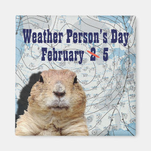 Nationale Weer Dag 5 Februari Magneet