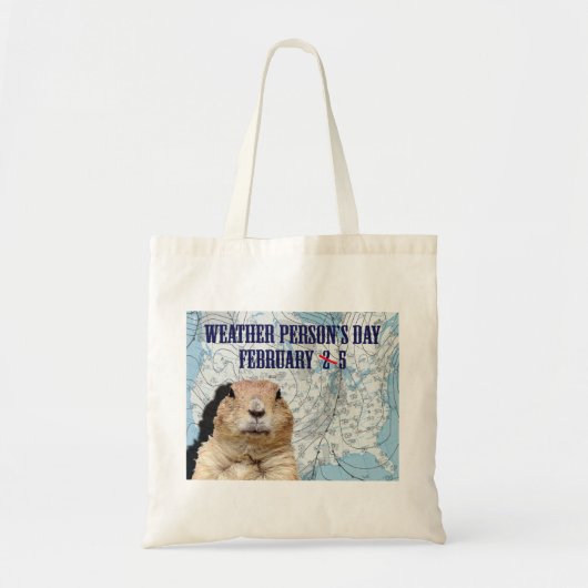 Nationale Weer Dag 5 Februari Tote Bag (Voorkant)