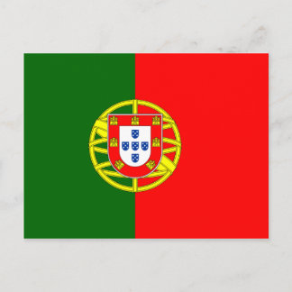 Nationale wereldvlag Portugal Briefkaart