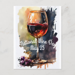 Nationale wijndag briefkaart