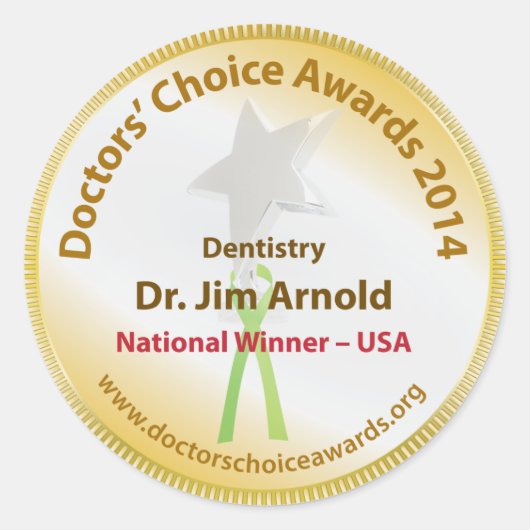 Nationale Winnaar Sticker (Voorkant)