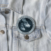 Nationale Wolf Awareness Week Ronde Button 7,6 Cm (In situ)