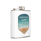 Nationale zeescheepvaart op het eiland Assateague Heupfles (Rechts)