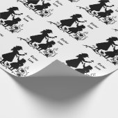 Nationale zuster-dag cadeaupapier (Hoek)