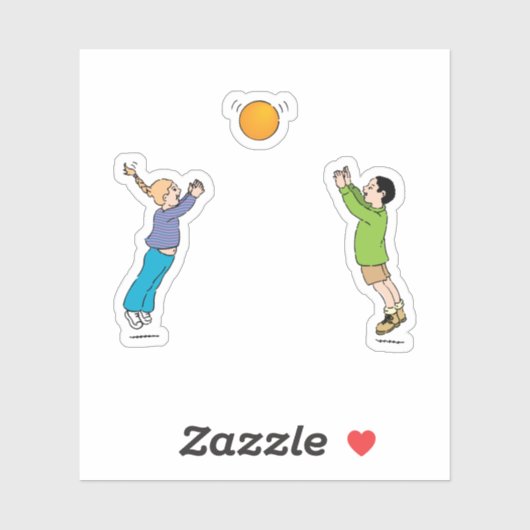 Nationale zuster-dag sticker (Vel)