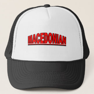 Nationaliteiten - "Macedonisch" Trucker Pet