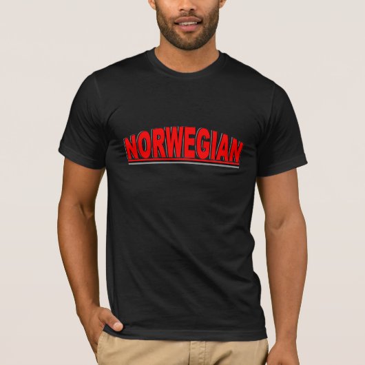 Nationaliteiten - "Noors" T-shirt (Voorkant)