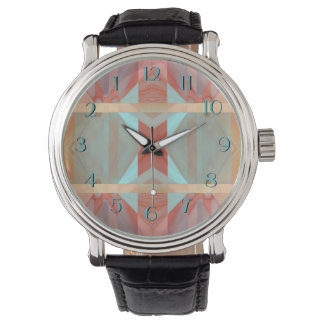 Native Abstract Backward Watch Horloge