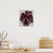 Native America Haida Thunderbird Poster (Keuken)