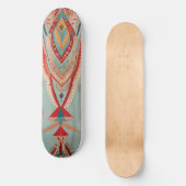Native America Pattern Skateboard (Voorkant)