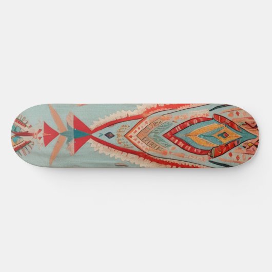 Native America Pattern Skateboard (Horizontaal)