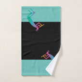 Native American Abstract Kokopelli Bad Handdoek (Handdoek)