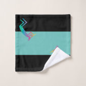 Native American Abstract Kokopelli Bad Handdoek (Wasdoekje)